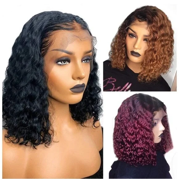 Celebrity Curly Lace Front Human Hair Wig